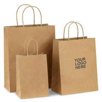GB6196 Kraft Paper Gift Bag With Handle