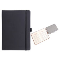 GB6219 Hardcover Notebook Journal with Elastic Closure