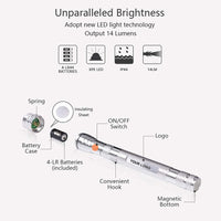 GB6414 Telescoping Magnet Led Flashlights