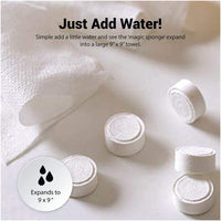 GB6188 100pcs Disposable Compressed Towel Cotton Tissue