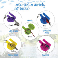 GB6460 Fishing Knot Tying Tool Built in Line Cutter